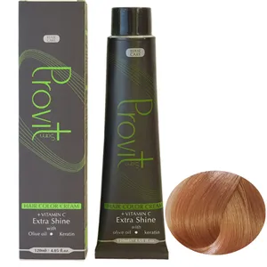 رنگ مو پرویت سری کاراملی شماره 8/54 حجم 120 میلی لیتر رنگ بلوند کاراملی روشن