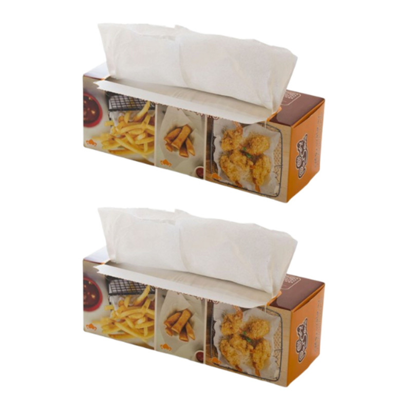 دستمال جذب روغن پرسان مدل ۰۴۰ بسته ۴۰ عددی