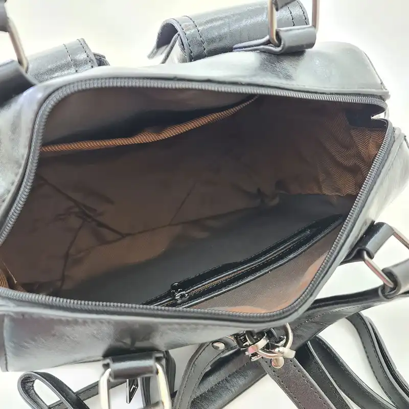 کیف دستی زنانه مدل آریوس 3 کاره چرم طبیعی کد 660