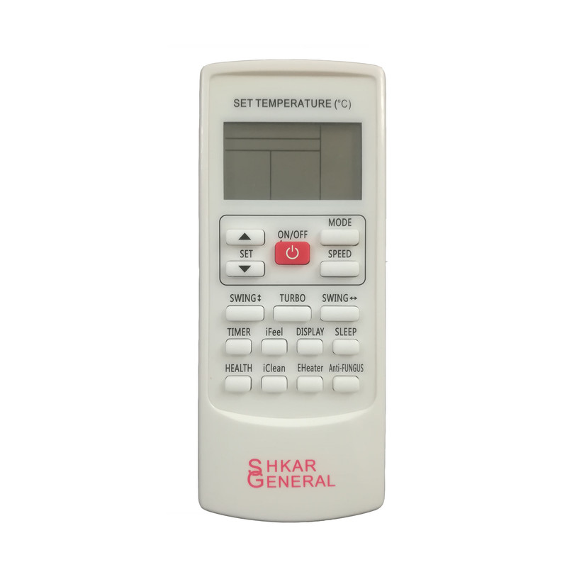ریموت کنترل مدل  GENERAL SHKAR 10508 مناسب برای کولر گازی جنرال شکار