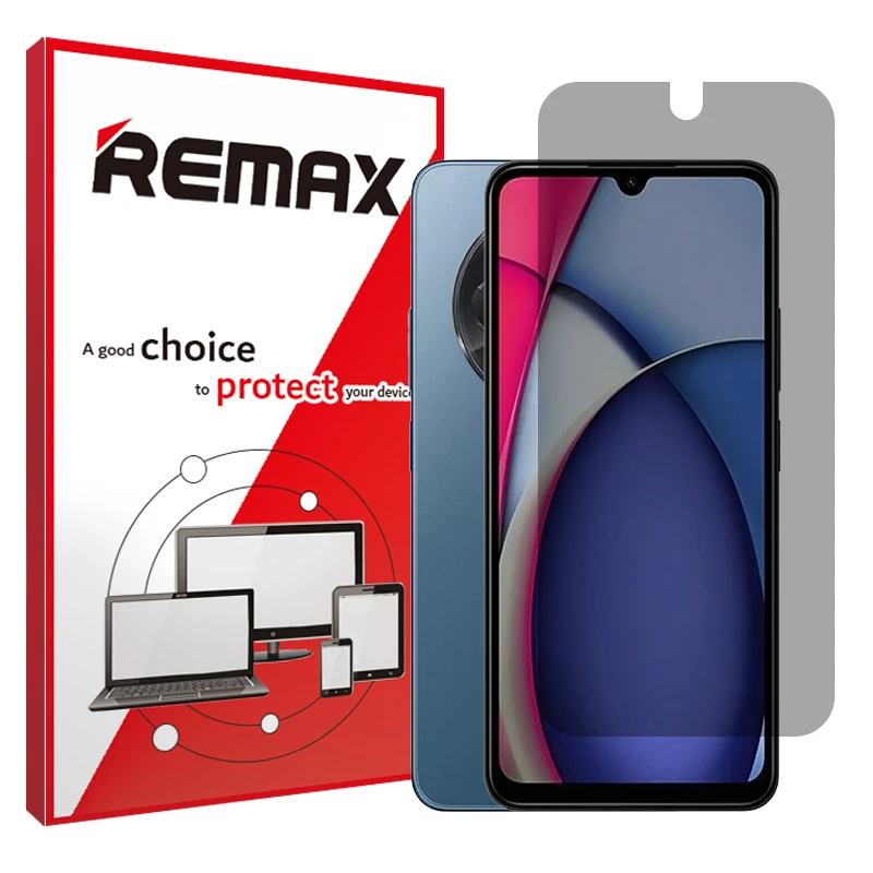 محافظ صفحه نمایش حریم شخصی ریمکس مدل Resistant مناسب برای گوشی موبایل شیائومی Redmi A3 Pro
