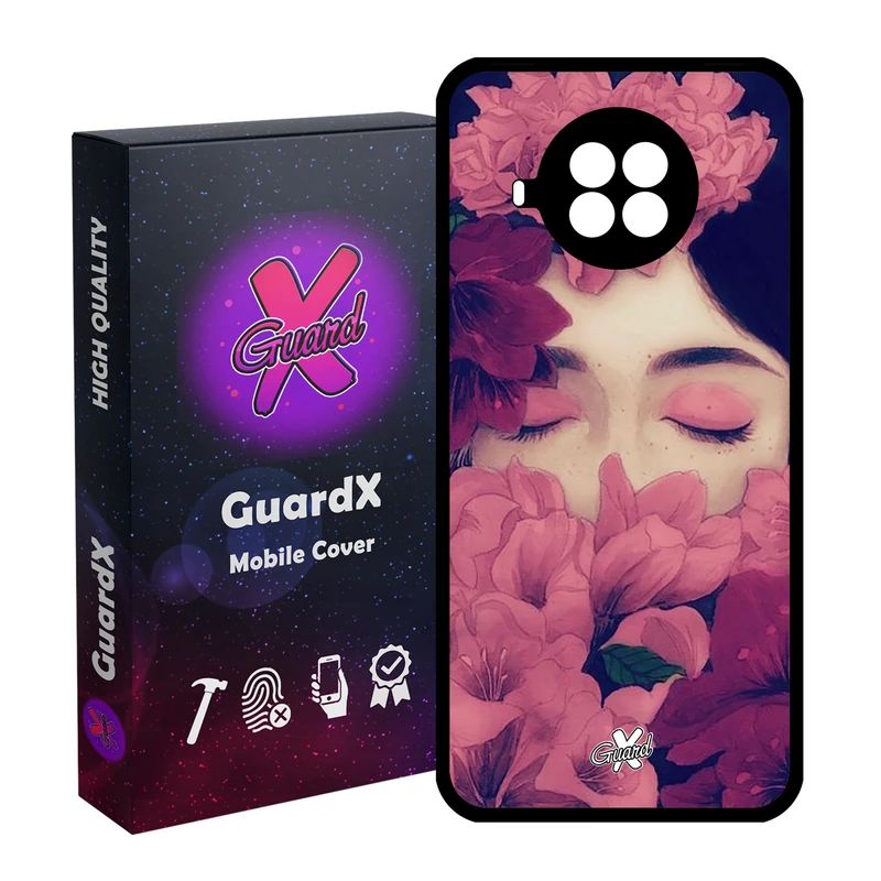 کاور گارد ایکس طرح Girl مدل Glass10027 مناسب برای گوشی موبایل شیائومی Mi 10T Lite / Mi 10I / Redmi Note 9 Pro 5G