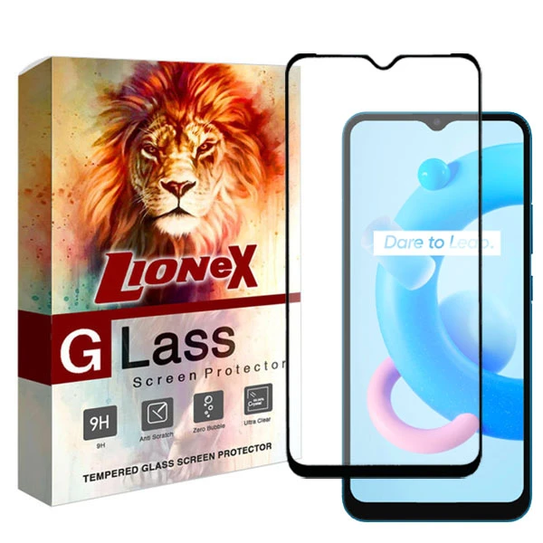 محافظ صفحه نمایش سرامیکی مات لایونکس مدل MCERAMLION مناسب برای گوشی موبایل ریلمی C20 