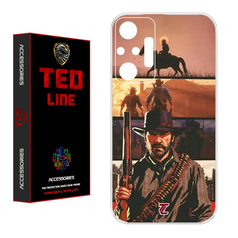 کاور تدلاین طرح رد دد ریدمپشن کد 1201 مناسب برای گوشی موبایل شیائومی Redmi Note 10 Pro / Note 10 Pro Max