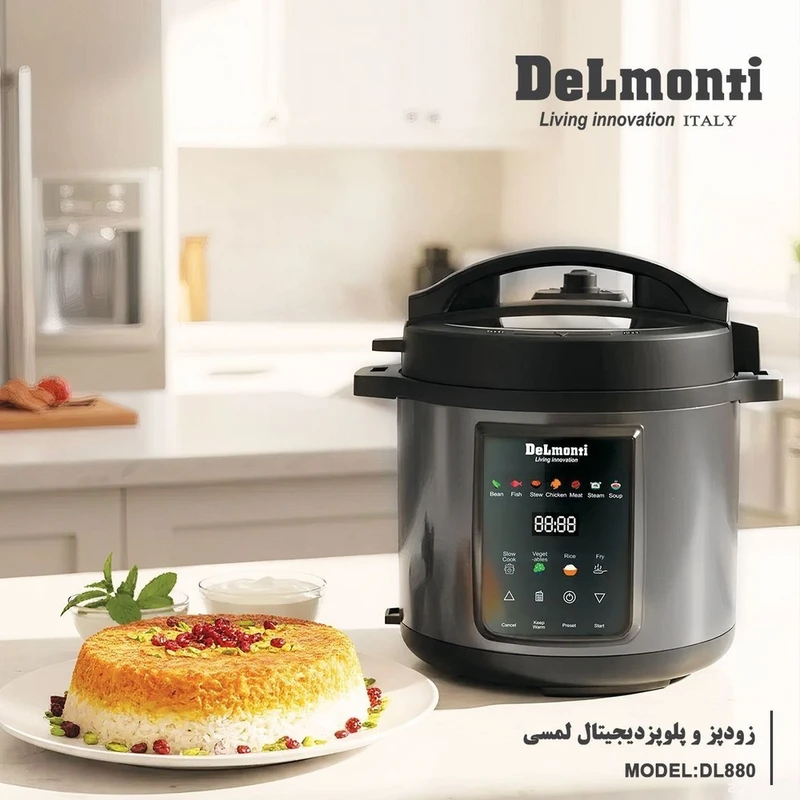 عکس شماره 5 : پلوپز 8 نفره دلمونتی مدل dl880