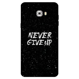 Megafone Never give up 1871 Cover For Samsung Galaxy C5