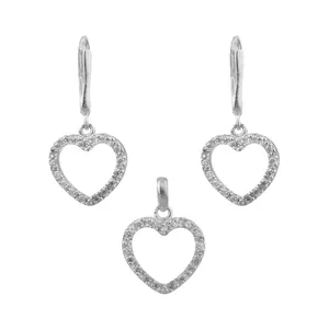 نیم ست نقره زنانه مدل آگرین 2