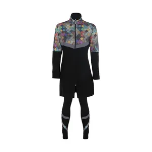 ست گرمکن و لگینگ ورزشی زنانه مدل Mhr-1006