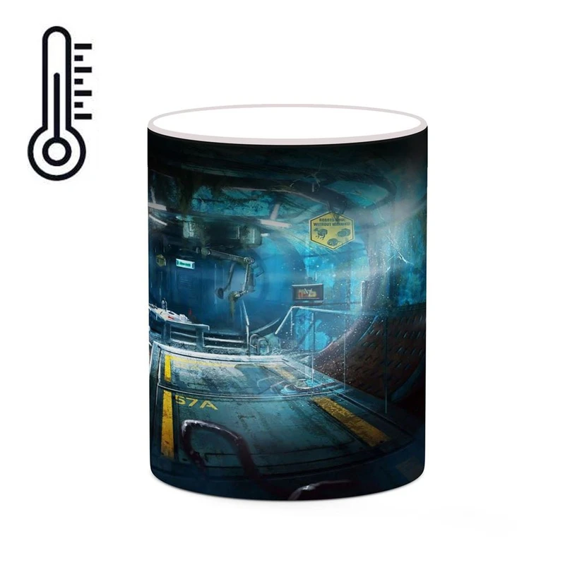 ماگ حرارتی کاکتی مدل بازی Subnautica Game کد mgh30446