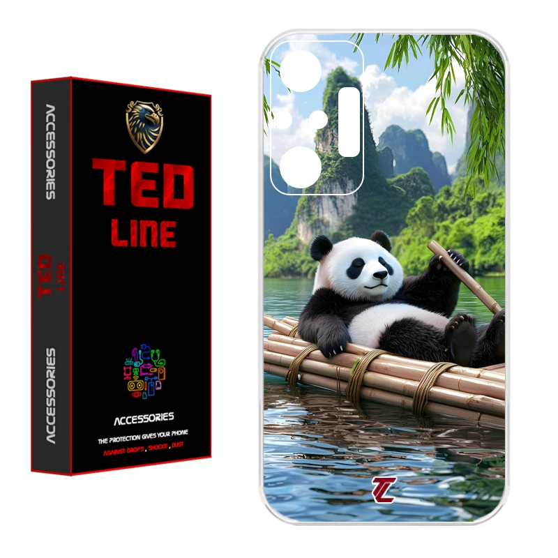 کاور تدلاین طرح پاندا کد 1162 مناسب برای گوشی موبایل شیائومی Redmi Note 10 Pro / Note 10 Pro Max