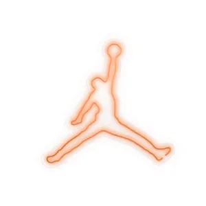 چراغ نئونی دیواری آرن تیم مدل برند جردن 