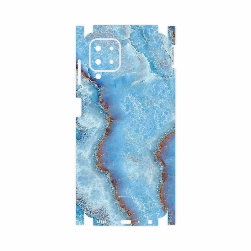 برچسب پوششی ماهوت مدل Blue-Ocean-Marble-FullSkin مناسب برای گوشی موبایل سامسونگ Galaxy A22 4G