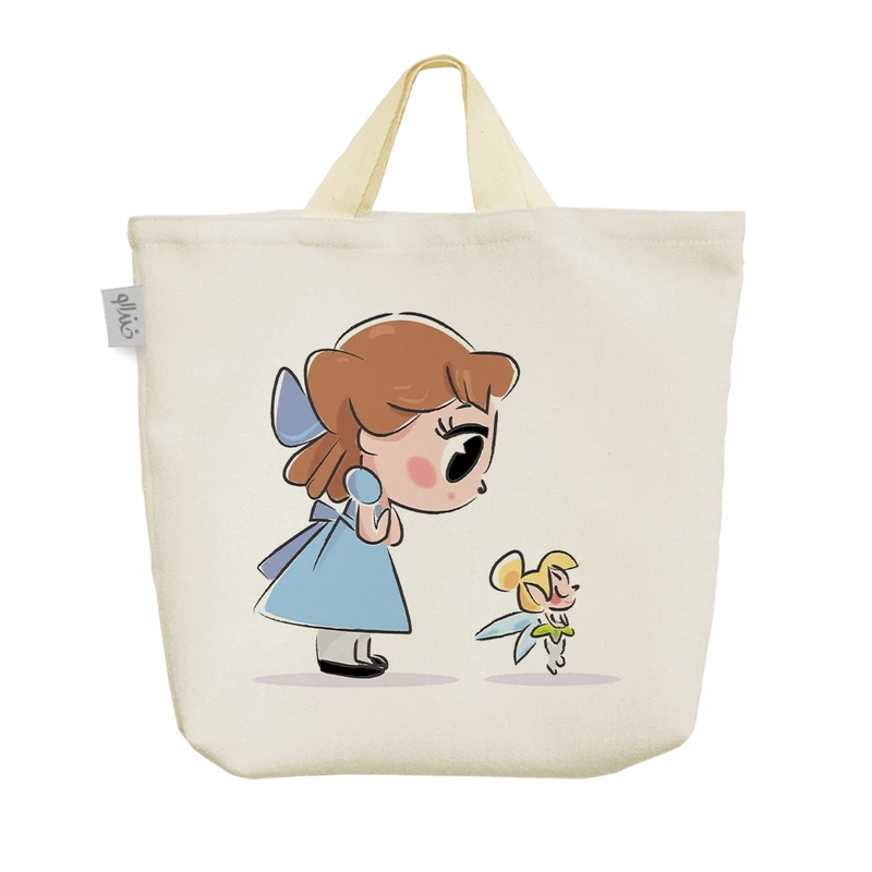 ساک خرید خندالو مدل وندی پیتر پن Wendy کد 3190