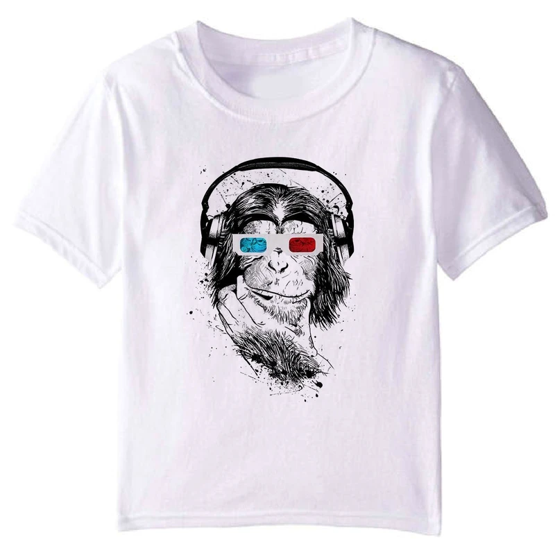 تی شرت بچگانه مدل میمون W1