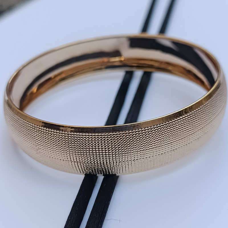 النگو طلا 18 عیار زنانه مدل تک پوش کد s4