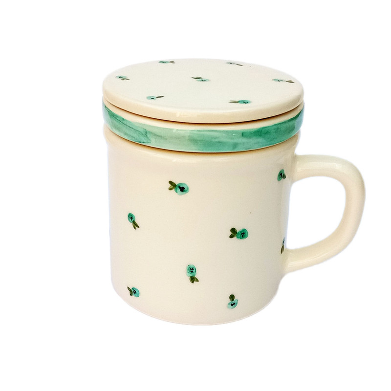 دمنوش ساز سرامیکی طرح بهار کد 1