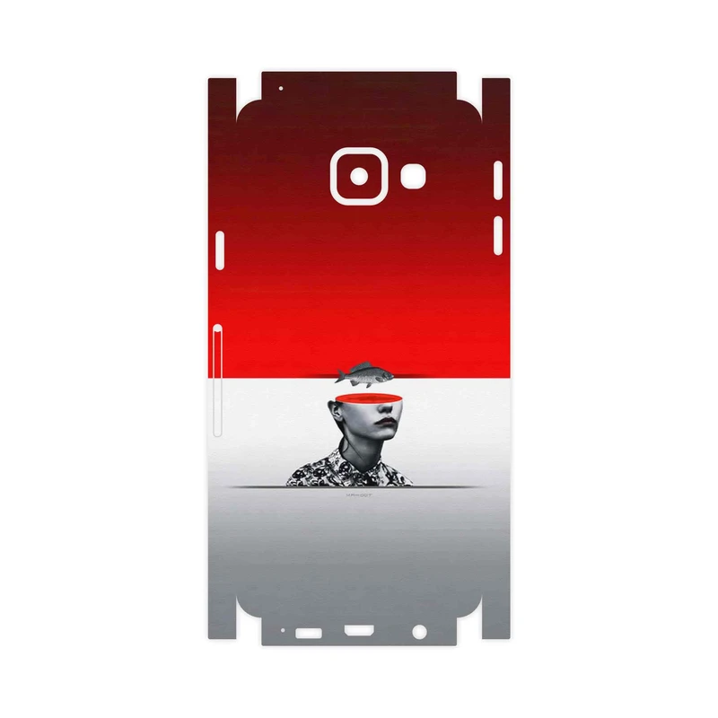 برچسب پوششی ماهوت مدل Collage of surreal Portrait of Women 1-FullSkin مناسب برای گوشی موبایل سامسونگ Galaxy A3 2016