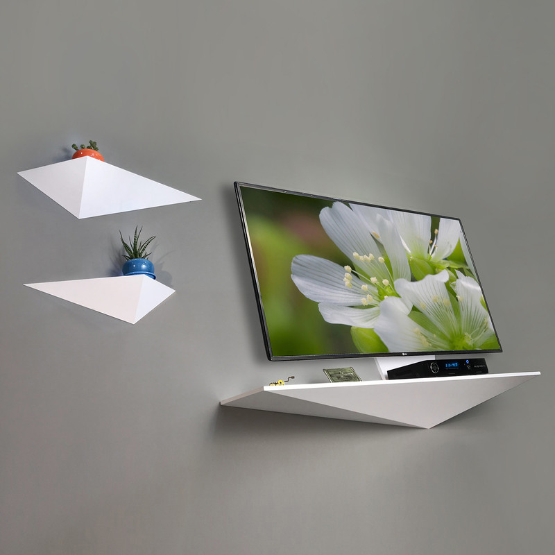 میز تلویزیون دیواری راهپود مدل نیلوفر A130