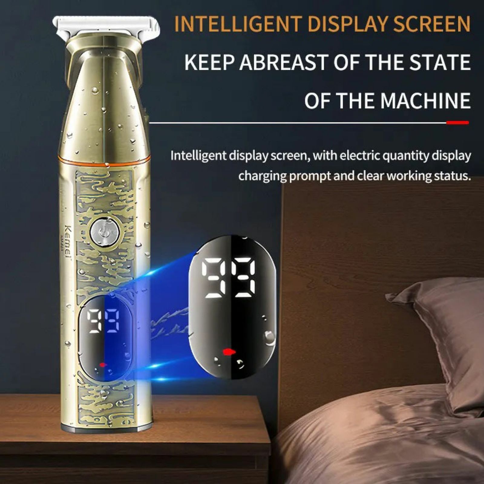 ماشین اصلاح موی سر و صورت کیمی مدل KM-865 -  - 7