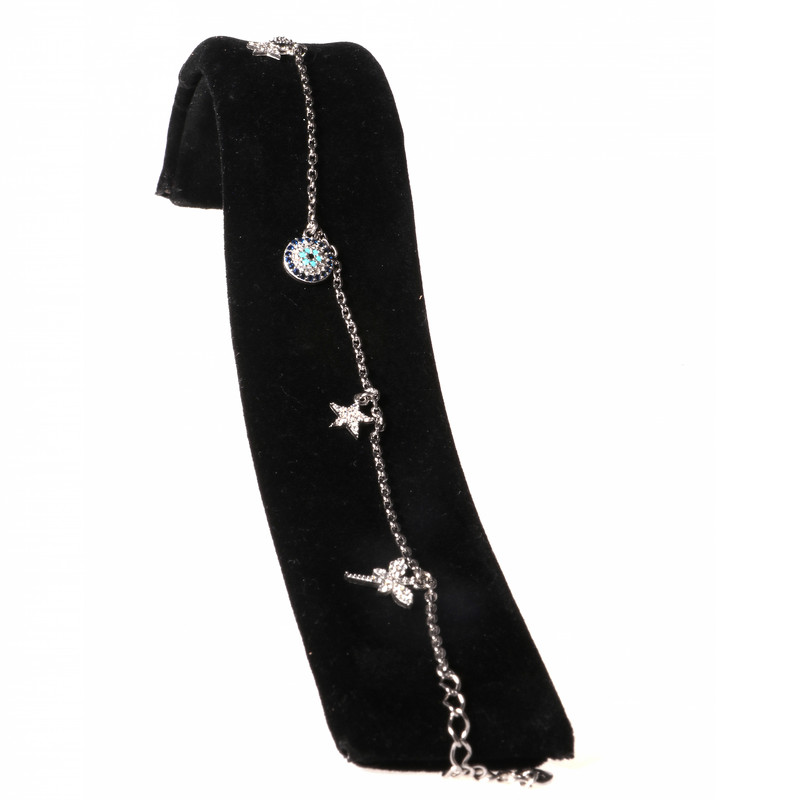 پابند نقره زنانه مدل GTA-207