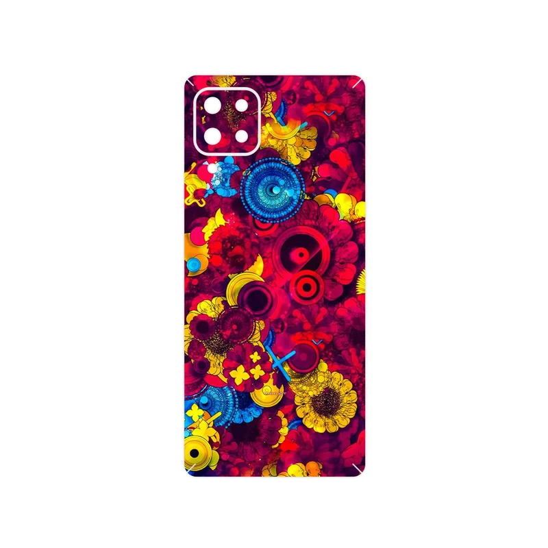 برچسب پوششی ماهوت مدل Vector Flower Garden Digital Art مناسب برای گوشی موبایل سامسونگ Galaxy M62