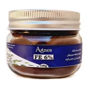 کود کلات آهن آگنس مدل AgFe6%-100 وزن 100 گرم