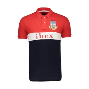 پولوشرت آستین کوتاه مردانه آیبکس مدل 97115 رنگ قرمز