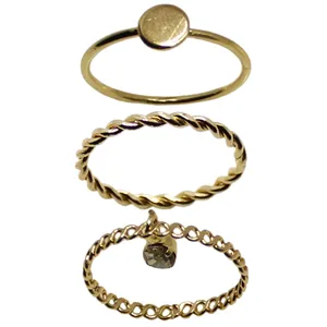 بند انگشتی زنانه کد RKH_1206 مجموعه 3 عددی