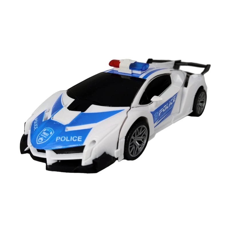  ماشین بازی کنترلی مدل ترانسفورمر پلیس طرح لامبورگینی تبدیل شونده