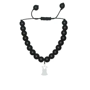 دستبند نقره هایکا طرح لباس و رخت آویز مدل n.ha1_701