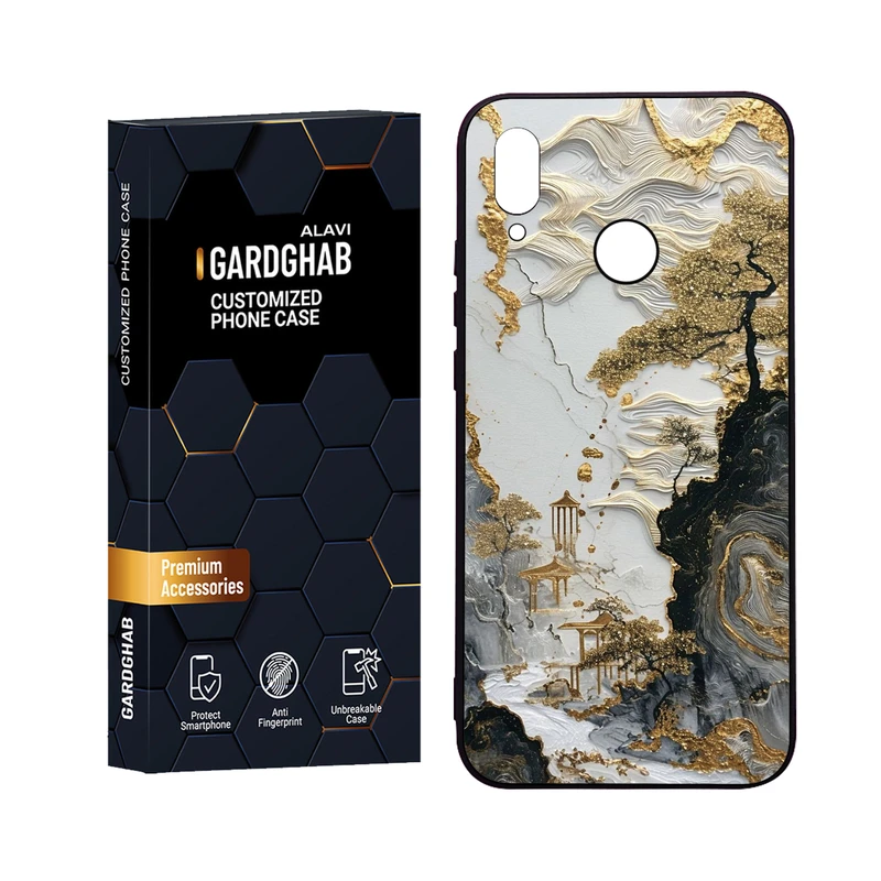 کاور گارد قاب علوی مدل Glass مناسب برای گوشی موبایل هوآوی P20 Lite