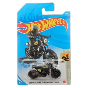 ماشین بازی هات ویلز مدل DUCATI SCRAMBLER HOT WHEELS EDITION