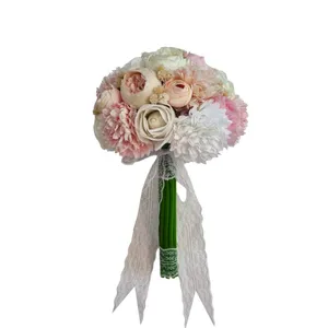 دسته گل مصنوعی مدل عروس پاپیون