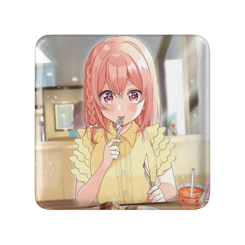 مگنت خندالو طرح سومی انیمه کانوجو اوکاری مدل مربعی کد 34863