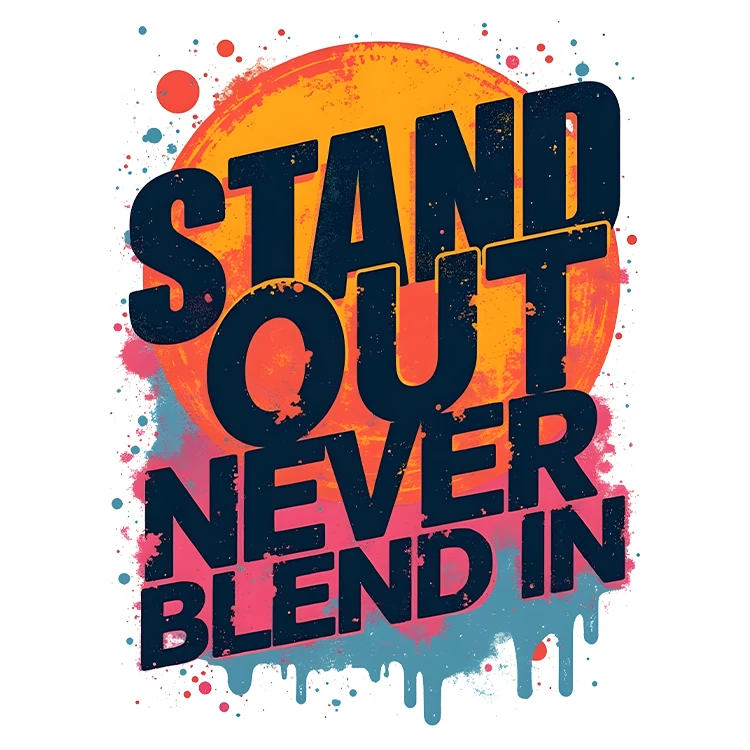 استیکر پارچه و لباس پاد آفرین مدل کارتونی انگیزشی کد S5062