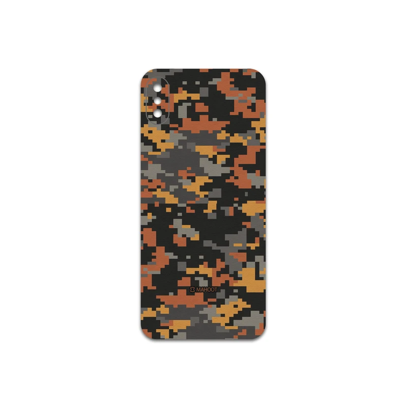 برچسب پوششی ماهوت مدل Army-Autumn-pixel مناسب برای گوشی موبایل اپل iPhone X
