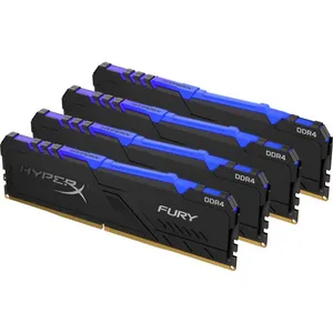 رم دسکتاپ DDR4 چهار کاناله 3600 مگاهرتز CL17 هایپرایکس مدل FURY ظرفیت 34 گیگابایت