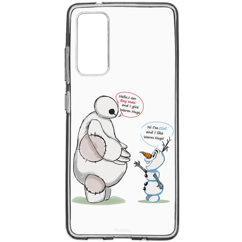 کاور طرح Olaf & Baymax مناسب برای گوشی موبایل سامسونگ Galaxy S20 FE