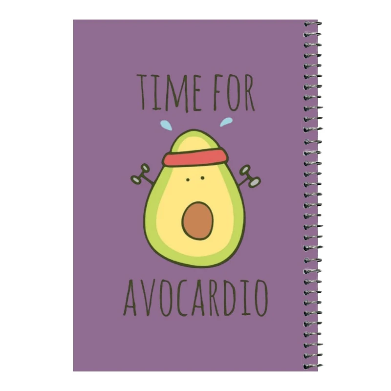 دفتر مشق 80 برگ اس جی مدل آووکادو    