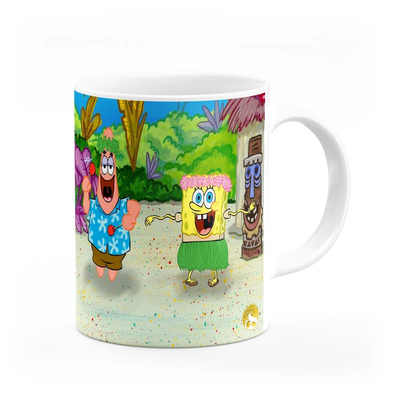 ماگ هومرو طرح انیمیشن باب اسفنجی مدل MG4539