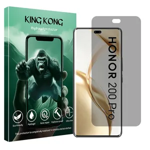 King Kong Tough model privacy screen protector suitable for Honor 200 Pro mobile phone
