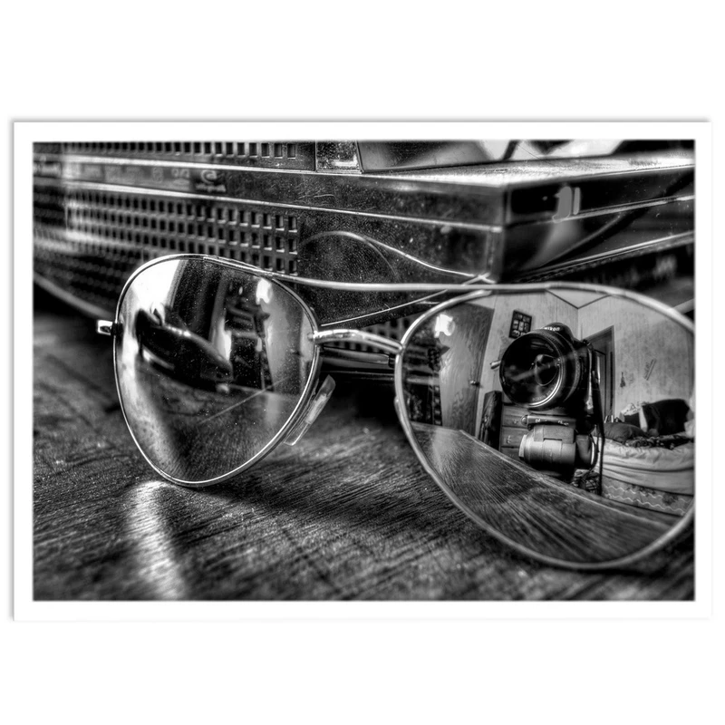 تابلو نوری بکلیت طرح عینک آفتابی مدل W-14779