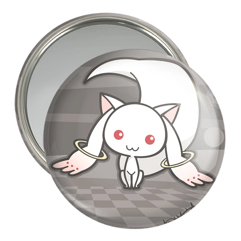 آینه جیبی خندالو مدل کیوبی انیمه مادوکا مجیکا Madoka Magica  کد 18382