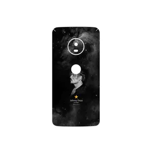MAHOOT Johnny Depp Cover Sticker for Motorola Moto G5 Plus