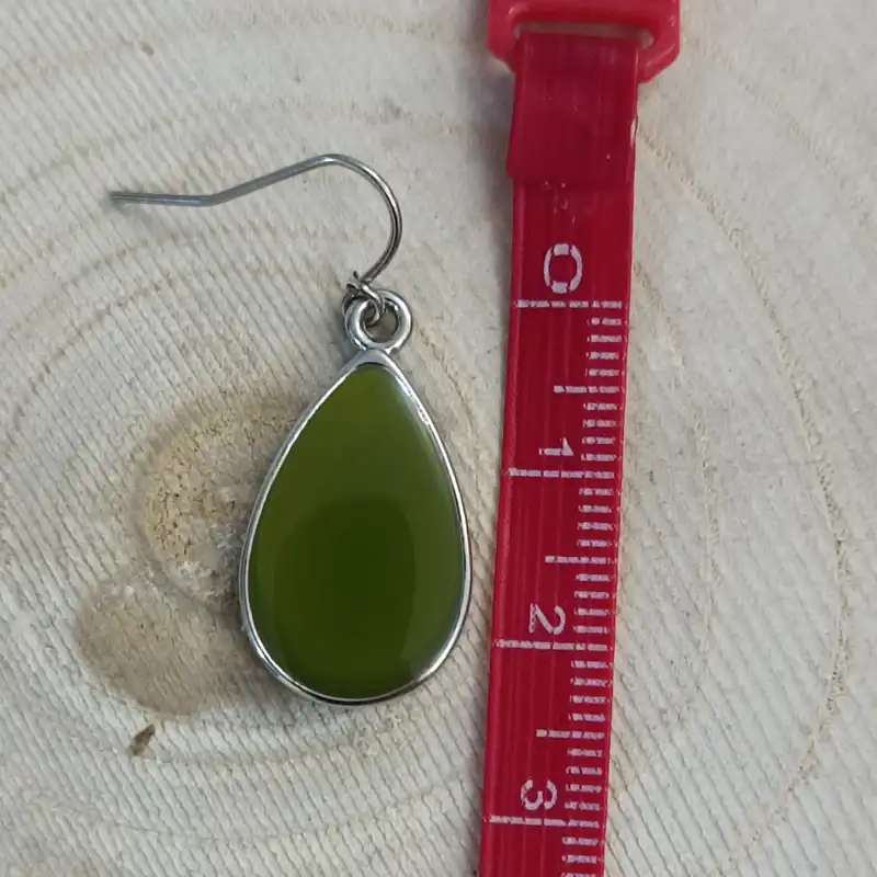 گوشواره زنانه مدل نگین‌ دار هندی