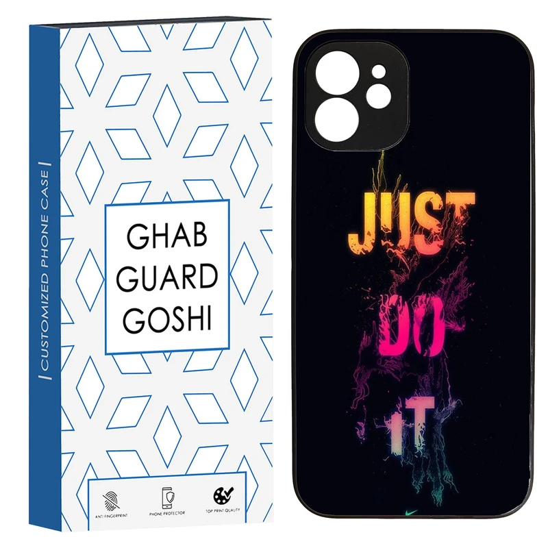 کاور قاب گارد گوشی طرح just do it کد TPU-106 مناسب برای گوشی موبایل اپل Iphone 12
