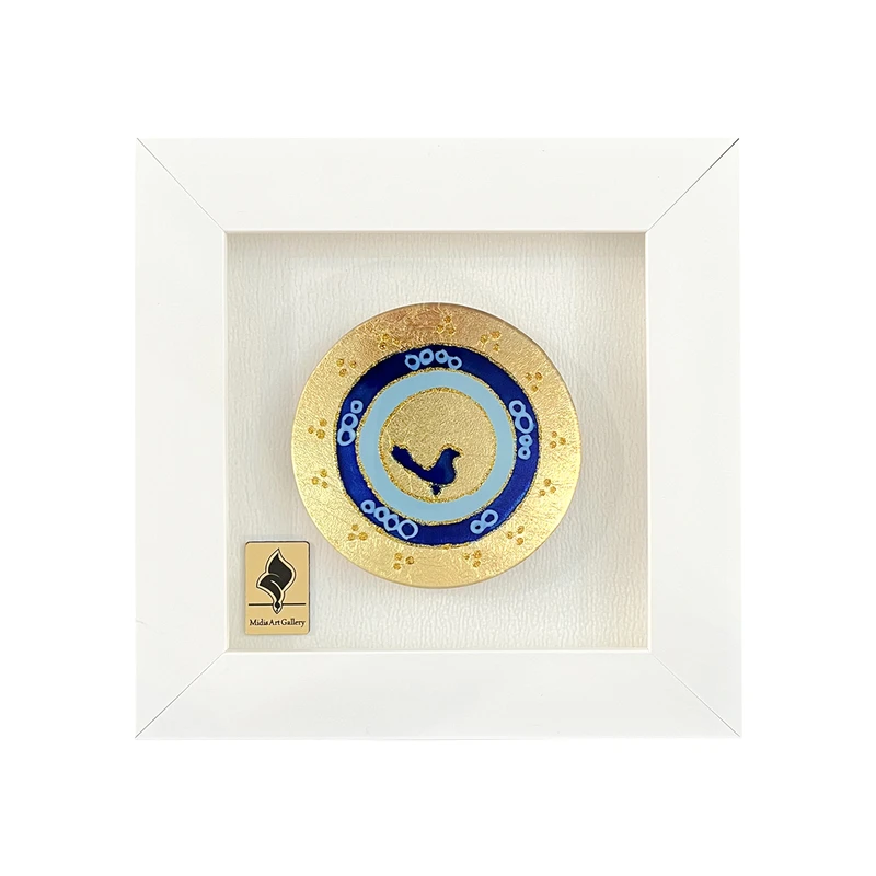 تابلو ویترای میدیس آرت مدل چشم نظر کد 922