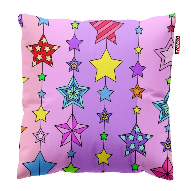 کوسن پاد آفرین طرح ستاره کد 3290 سایز 30*30 سانتی متر