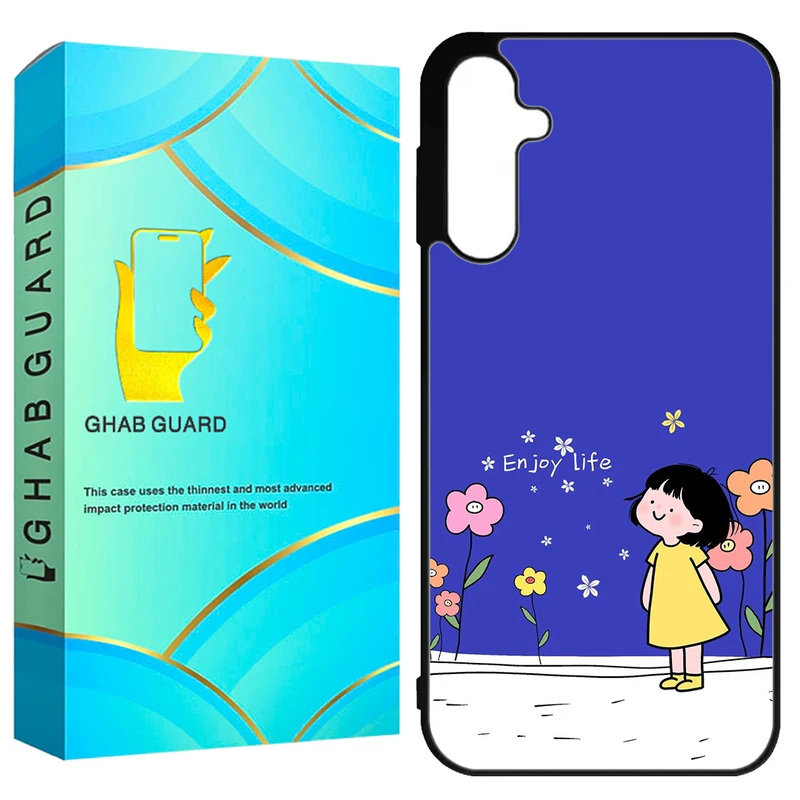 کاور قاب گارد طرح نقاشی مدل GCHPA55 مناسب برای گوشی موبایل سامسونگ Galaxy A55 5G