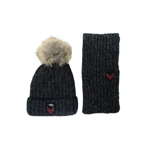 ست کلاه و شال گردن دخترانه مدل ویتمنتس